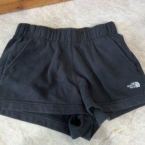The North Face sweat shorts